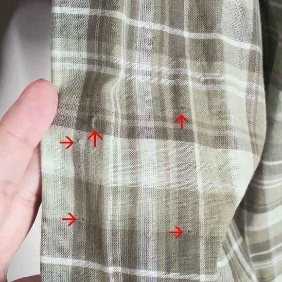 G.H. BASS & CO. Plaid Checkered Button Down Shirt Long Sleeve Check Sz L NWT - Picture 12 of 12